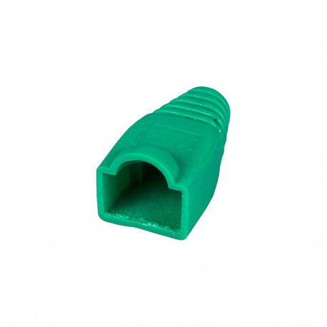 RJ45 paindekaitsehülss, lukustusklambri kaitsega, VPE 100, roheline
