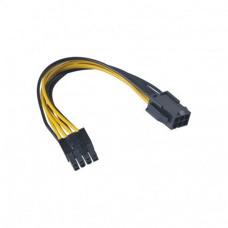 "Akasa 6-Pin PCIe zu 8-Pin EPS12V - Adapter-Kabel"