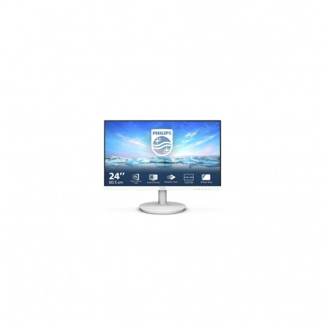 Philips V Line 241V8AW/00 computer monitor 60.5 cm (23.8") 1920 x 1080 pixels Full HD LCD White