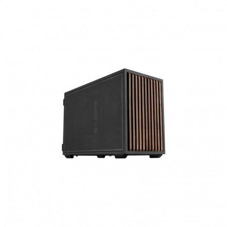 Lian Li B4-mATX Wood Mini Tower Black, Wood