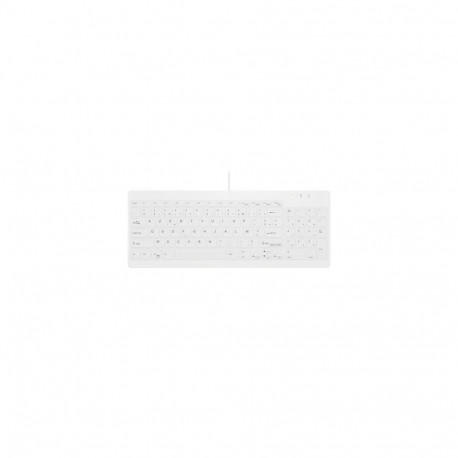 Contour Design Active Key Contour QuickClean Medical Keyboard IP68 Compact Wired White C7012