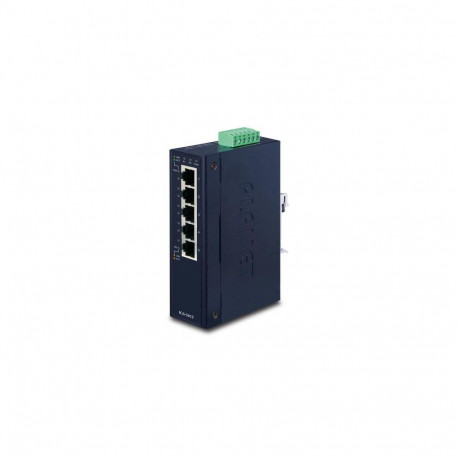 PLANET IGS-501T network switch Unmanaged Gigabit Ethernet (10/100/1000) Blue