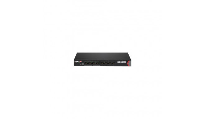 Edimax GS-3008P network switch Managed Gigabit Ethernet (10/100/1000) Power over Ethernet (PoE) Blac
