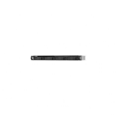 QNAP TS-432XeU NAS Rack (1U) 4 GB DDR4 0 TB QNAP QTS Black, Grey