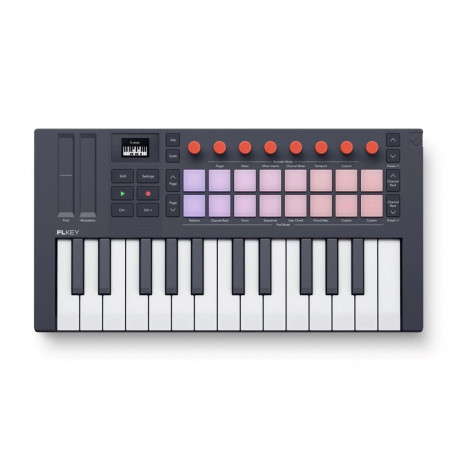 Novation FLKEY 2 Mini 25 - MIDI keyboard dedicated to FL Studio software, 25 keys.