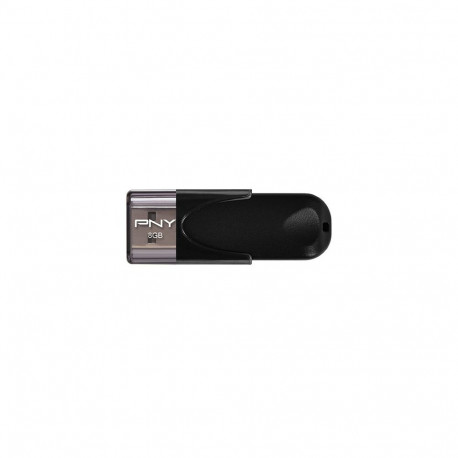 PNY USB-mälupulk Attaché 4 8GB USB Type-A 2.0, must
