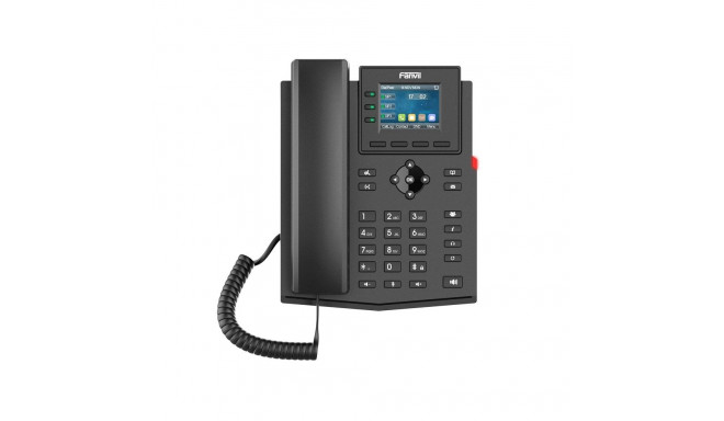 Fanvil IP-telefon X303W 4 liiniga LCD Wi-Fi, must