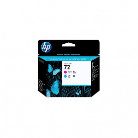 HP 72 Magenta and Cyan Printhead