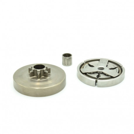 Geko G81135 Chainsaw Clutch Kit, 3/8", 7-tooth, 66.5 mm, 9 mm, 12/15 mm, 14 mm