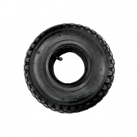Geko rehv ja sise G71030, 3.00-4, 2PR, 25cm kõrgus, 8,7cm laius, kärudele ja käru­dele