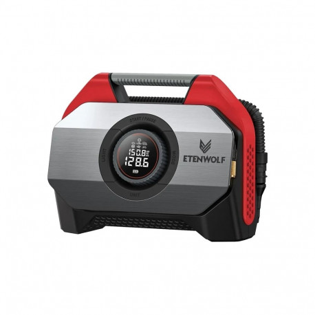 Etenwolf S6 Car Air Compressor, 11.03 bar, 19,200 mAh (red)