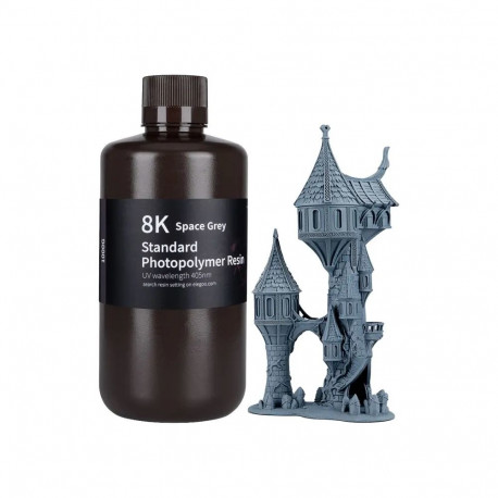 ELEGOO Water Washable 8K Resin (space gray)