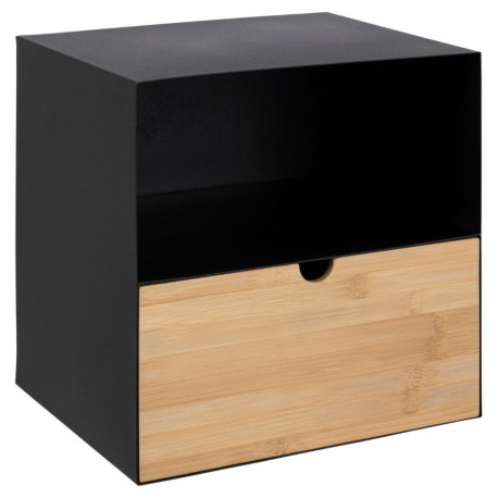 Öökapp JOLIET 30x25x30 cm seinale kinnituv, must