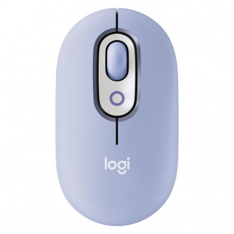 Logitech hiir POP emotikonidega, sirelililla