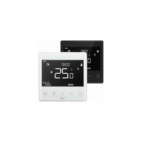 Fibaro Nice ühendatud termostaat WARM-CONTROL E elektriküttele, must