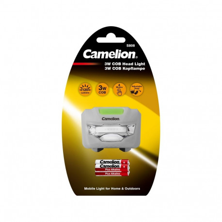 LED pealamp 3W 120LM 3XAAA 4 funktsiooni