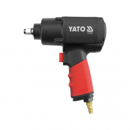 Yato YT-0953 Impact Wrench, 1/2", 1356 Nm, 10000 min⁻¹, 0.63 MPa, 153 l/min, TWIN HAMMER, GRF