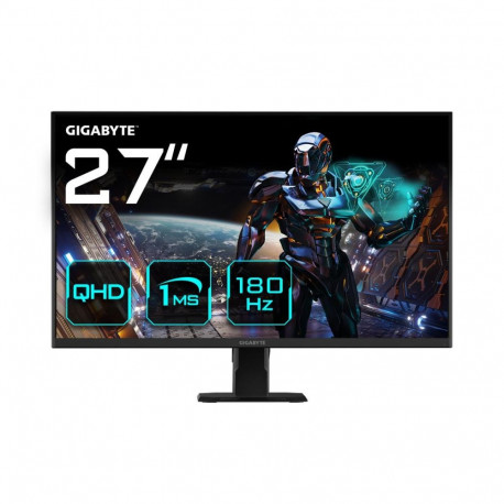 LCD Monitor|GIGABYTE|GS27QA EU|27"|Gaming|Panel IPS|2560x1440|16:9|180 ??|1 ms|Colour Black|GS27QAEU