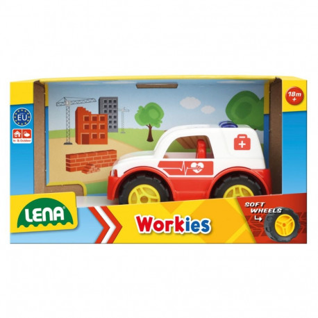 Workies kiirabiauto 12cm karbis