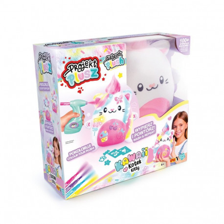 Zestaw kreatywny projekt plusz kawaii kotek