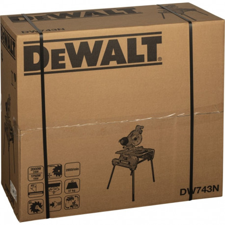 DeWalt DW743N-QS kombisaag