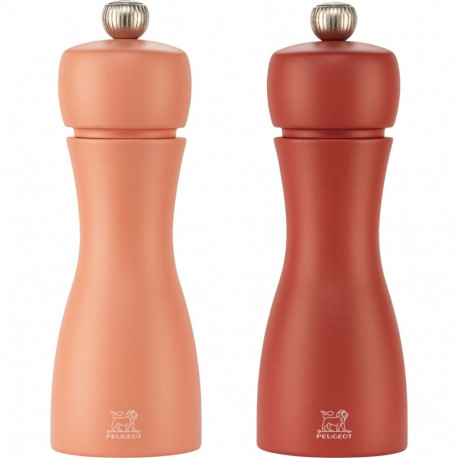 Peugeot pipra- ja soolaveskite komplekt Tahiti Z 2tk 15cm, punane