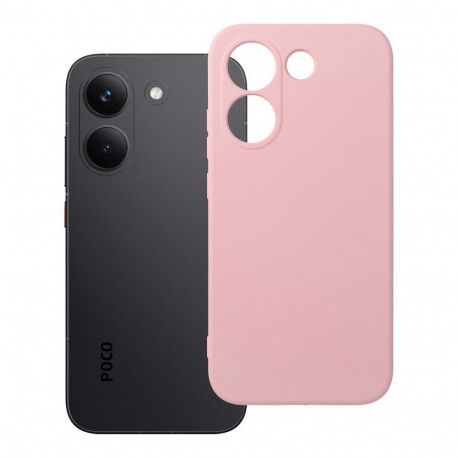 Case for Poco X8 Pro 5G Silicone powder pink