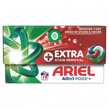 ARIEL EXTRA CLEAN LAUNDRY CAPSULES 19PCS