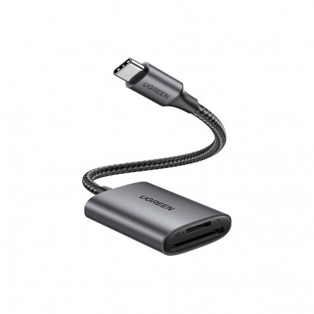 UGREEN USB-C kaardilugeja CM401, hall