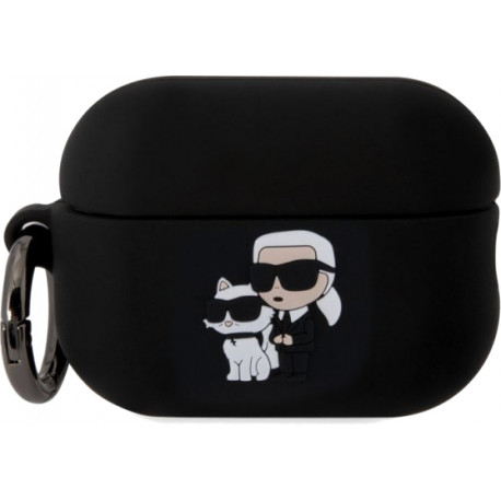 Karl Lagerfeld kaitseümbris AirPods Pro 2 3D Logo NFT Karl and Choupette