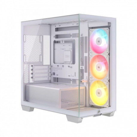 arvutikorpus 2800X RS-R ARGB mATX panoraamvaatega, valge