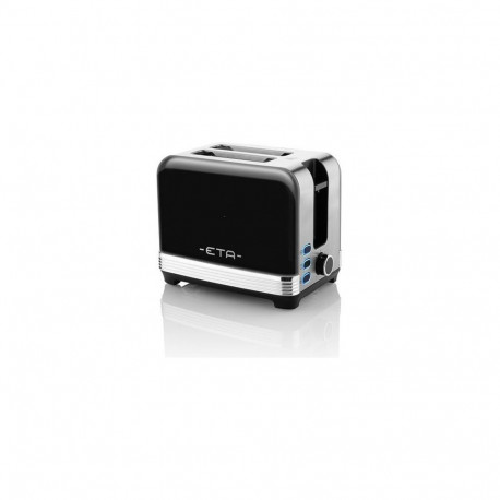 ETA Storio Toaster 916690020 Power 930 W, Housing material Stainless steel, Black