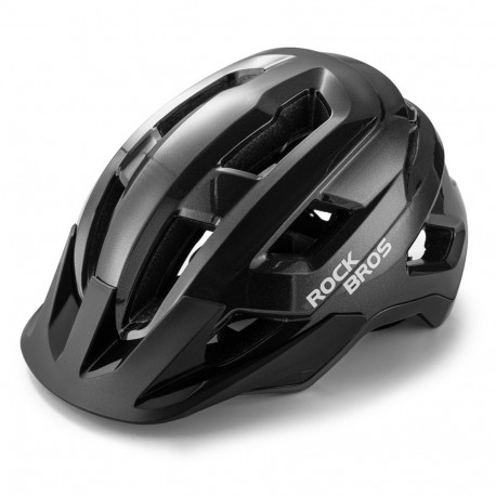Rockbros Rockbros LK-67 Youth Bike Helmet with Detachable Visor 5458 cm - Black