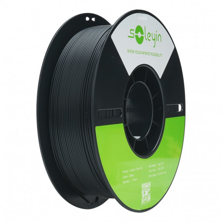 "SOLEYIN ULTRA PLA 1,75mm MATTE BLACK 1kg"