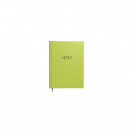 Planning notebook calendar 2027 A5 light green