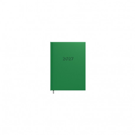 Planning notebook calendar 2027 A5 green