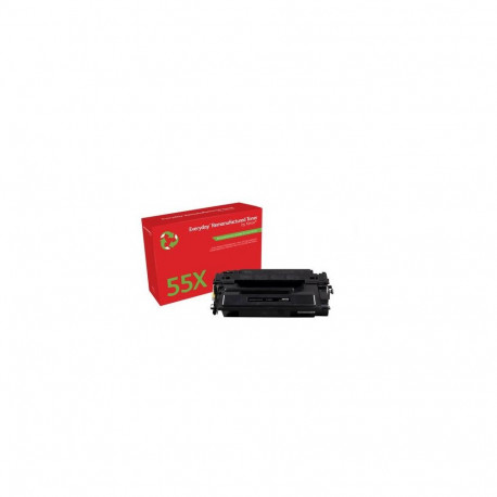 Everyday™ Mono Remanufactured Toner by Xerox compatible with HP 55X (CE255X), High capacity