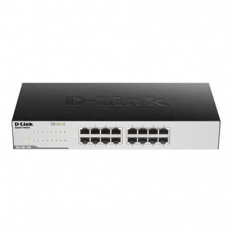 Lauapealne võrgulüliti GO-SW-16G 16-portiline gigabitine