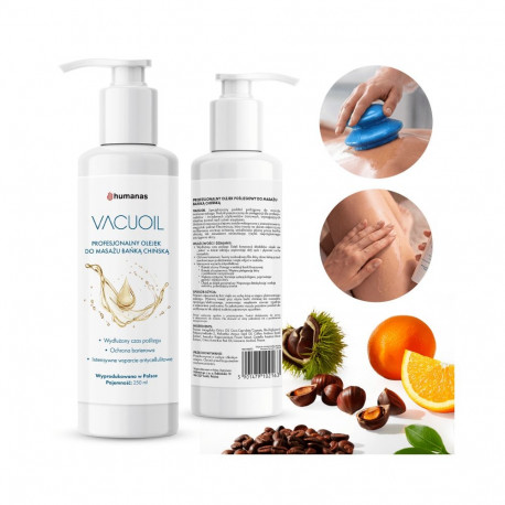 Humanas Vacuoil Chinese Cupping Massage Oil – 250 ml