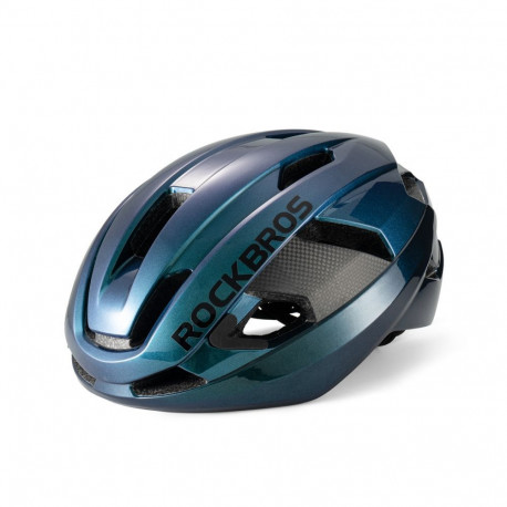 Rockbros Rockbros LK-15 Carbon Fiber Bike Helmet Size L (58-62cm) - Chameleon Blue