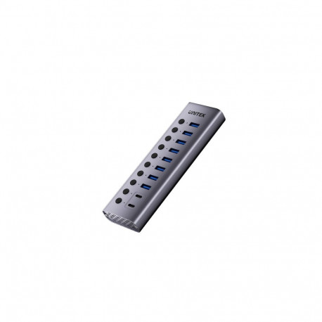 Unitek USB-jaotur USB C/USB A 10in1 5Gbps portide lülititega