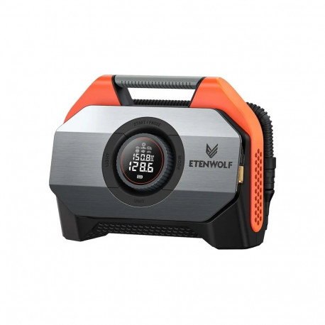 Air Compressor - Etenwolf S6 160 PSI 19,200 mAh Orange