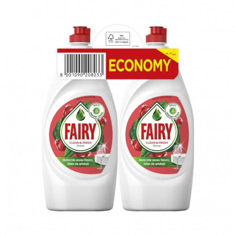 Nõudepesuvahend FAIRY Pomegranate 2*900ml