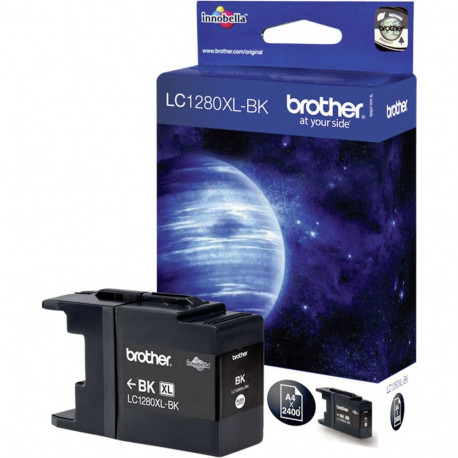 Brother tindikassett LC1280XLBK, must