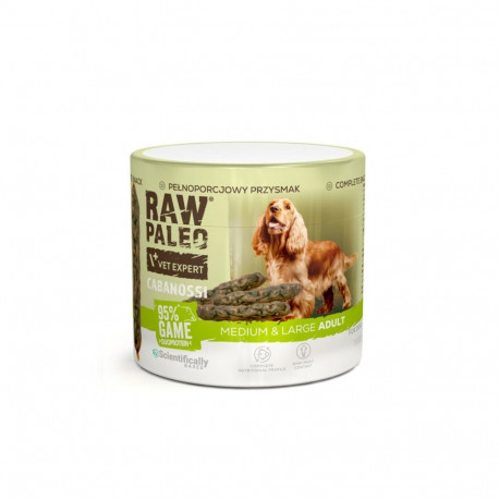 VETEXPERT koeramaius Raw Paleo Cabanossi ulukiliha Medium Large 100g
