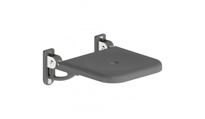 Folding wall seat