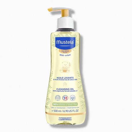 Mustela beebi puhastusõli kuivale nahale 500ml