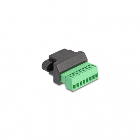 DeLOCK RJ45 plug to Terminal Block Adapter 2 pin