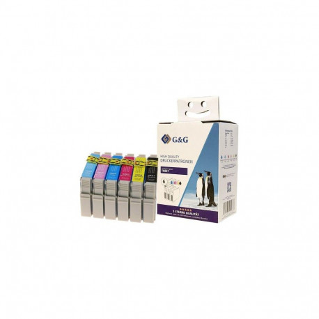 G&G 70346 ink cartridge 6 pc(s) Compatible Black, Cyan, Yellow, Magenta, Photo cyan, Photo magen