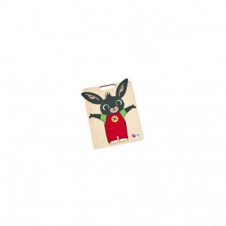 BING & FRIENDS Bing Wooden Shape Puzzle